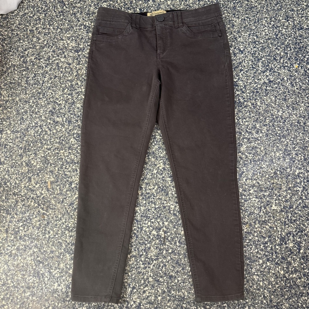 Democracy Womens 10 Brown Ab Technology Skinny Jegging Pants B1304PEXX